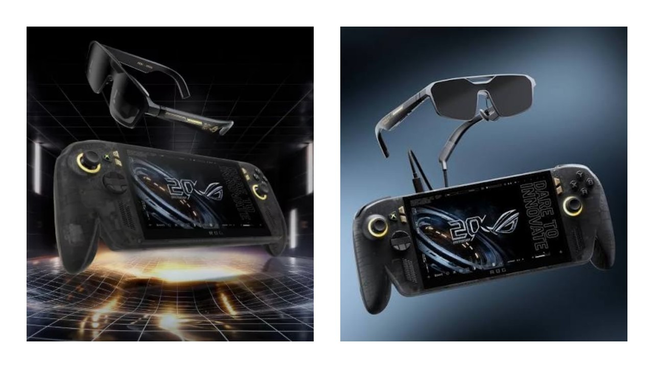 Asus Xbox ROG Ally X20 Resmi, Konsol Genggam dengan Bodi Transparan dan Layar OLED 120 Hz