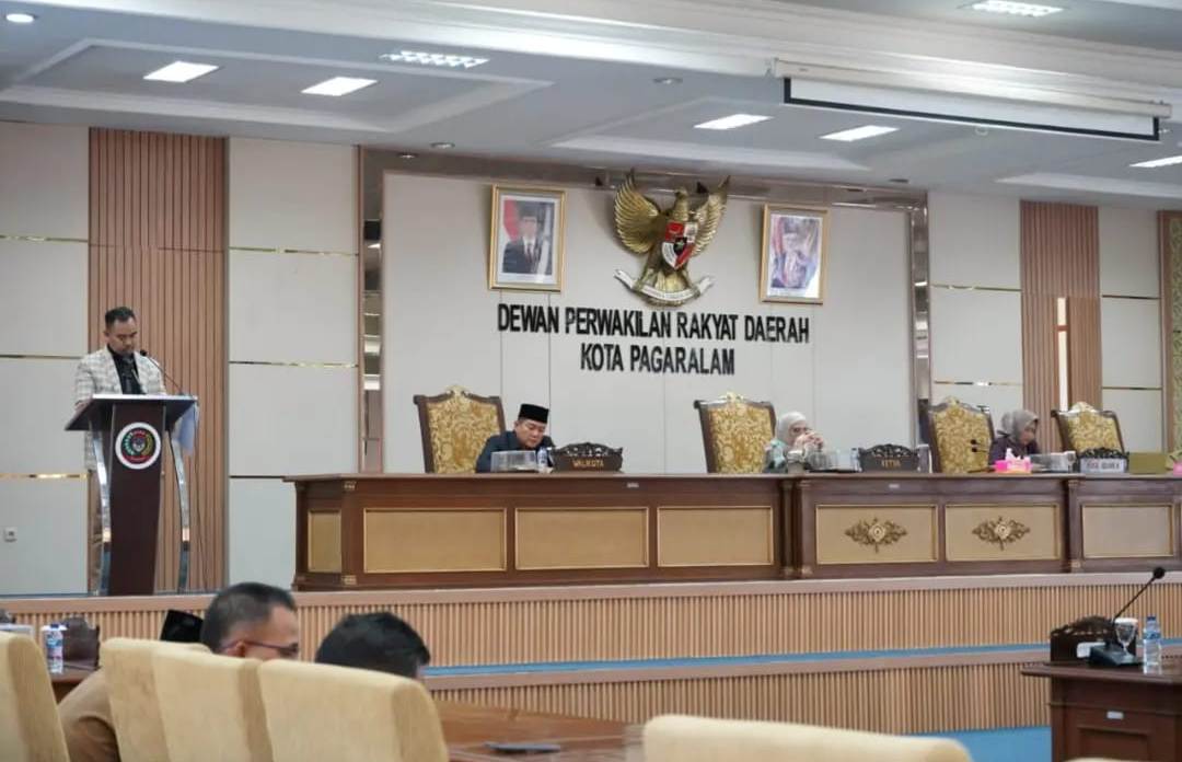 Rapat Paripurna VI DPRD Kota Pagaralam Jawab Kebutuhan Maysarajat, Dukung Prioritas Pembangunan Daerah