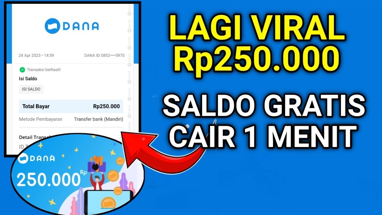 Mau Saldo DANA Gratis? Begini Caranya!