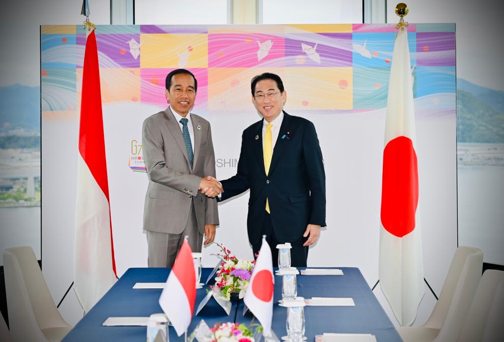 Presiden Jokowi dan PM Kishida Bahas Peningkatan Kemitraan Indonesia-Jepang di Sejumlah Bidang