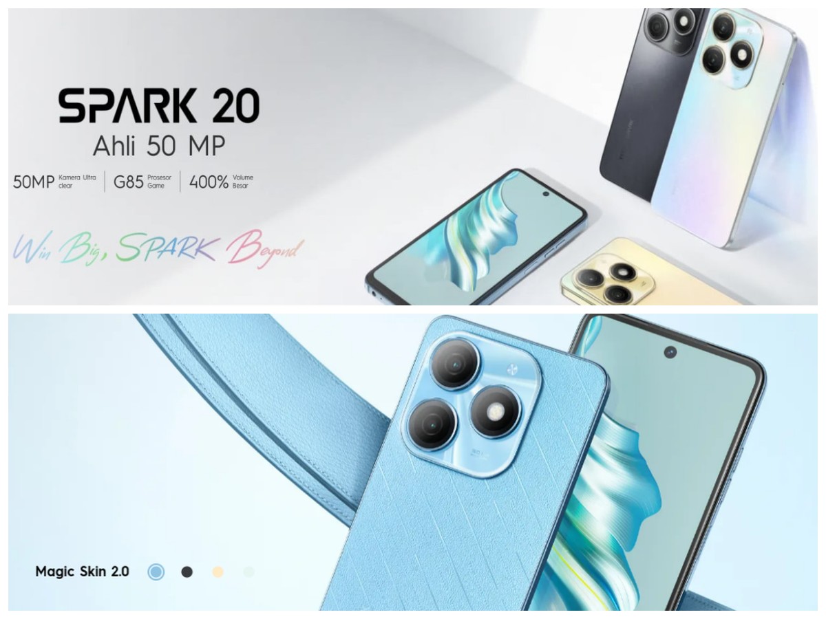 Harga Terjangkau, Fitur Melimpah! Tecno Spark 20 Tawarkan Kamera 50MP dan RAM 8GB di Kelas Entry-Level