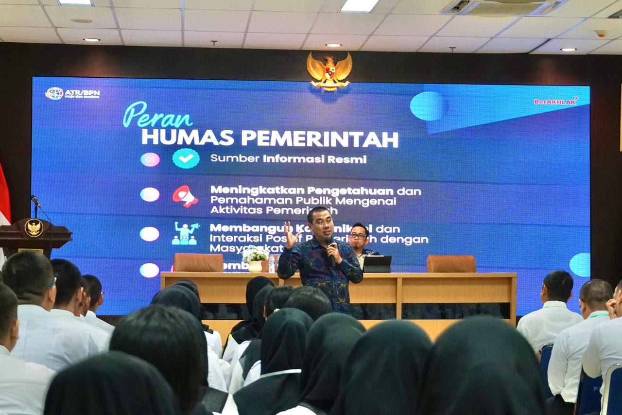 CPNS ATR/BPN Harus Perkuat Kepedulian dan Peran Komunikasi Publik: Setiap ASN Adalah Wajah Institusi