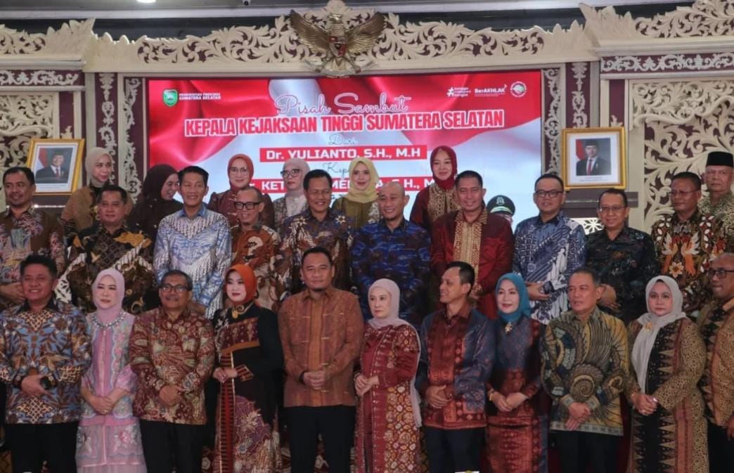 Pisah Sambut Kajati Sumsel Jadi Momen Pererat Sinergi Pemerintah dan Aparat Penegak Hukum