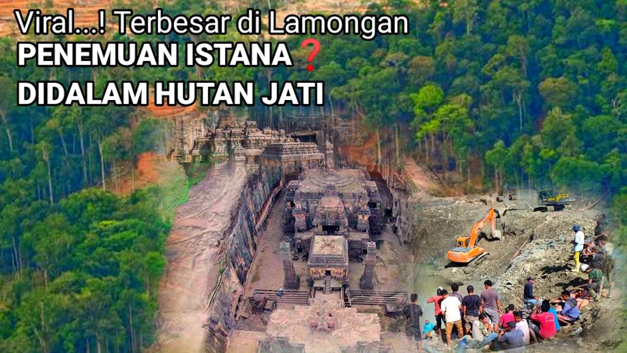 Penemuan Bersejarah Baru! Istana Dalam Hutan Jawa Timur Ini Diduga Milik Raja Airlangga 