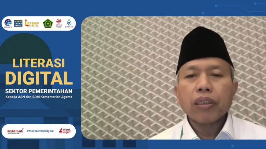 Kemenag Dan Kemkominfo Gelar Literasi Digital Secara During