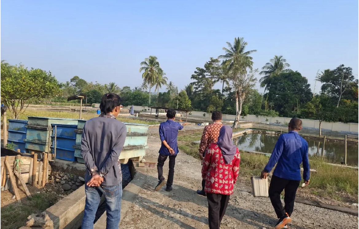 Dinas Perikanan PALI Studi Tiru Budidaya Perikanan di BBI Pagar Alam