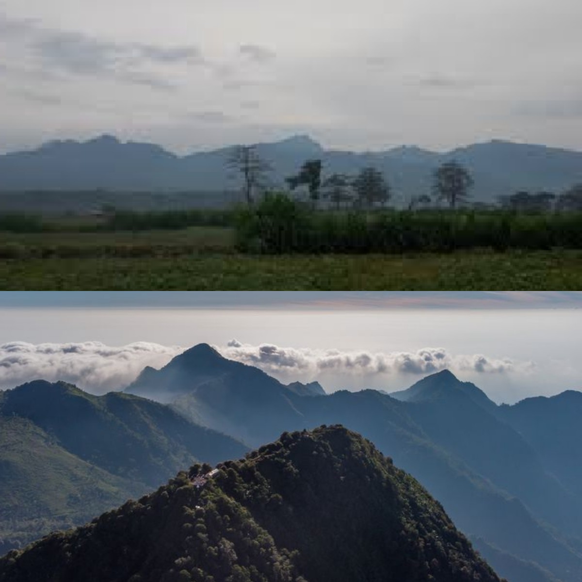 Gunung Harun: Keindahan Alam dan Cerita Mistis di Kalimantan