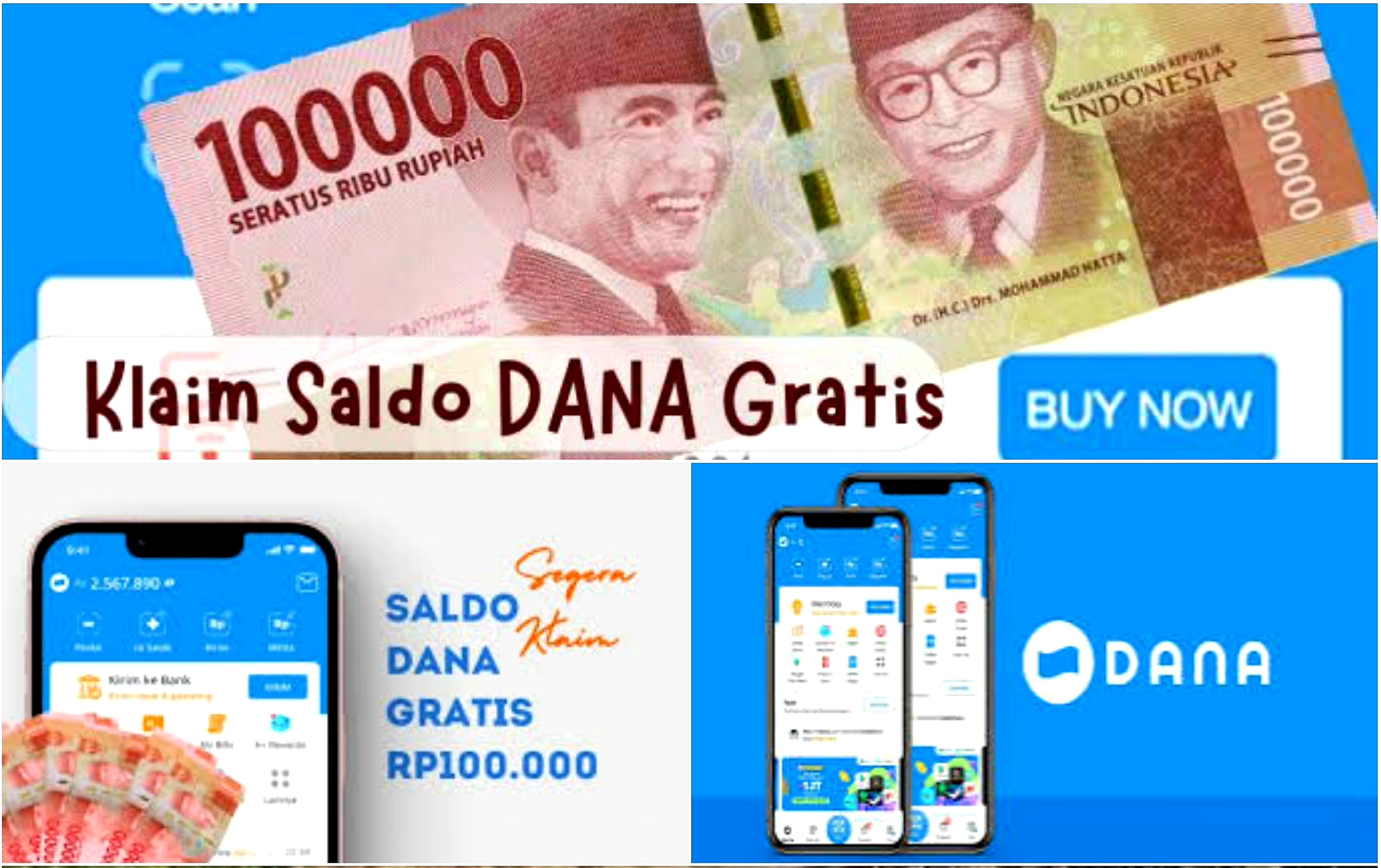 Cukup Baca Berita. Saldo DANAmu Akan Ditransfer 100 Ribu. Begini Caranya!