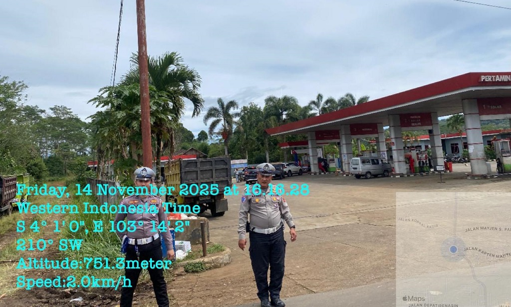 Patroli KTL Satlantas Polres Pagar Respon Cepat Gatur dan Rekayasa Lalu Lintas 