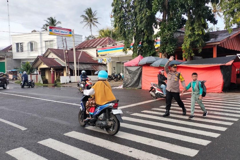 Strong Point Polsek PAU, Ipda Budianto : Sigap Melayani Masyarakat