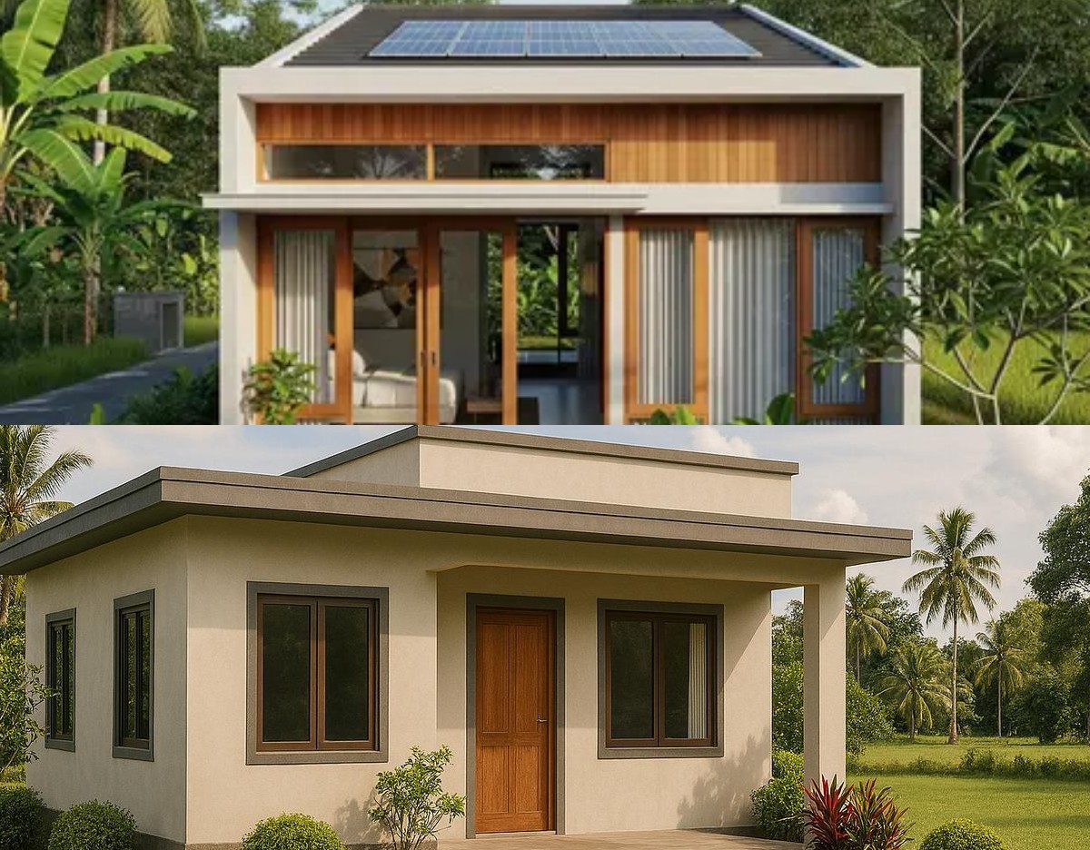 7 Inspirasi Rumah Atap Datar Tinggi yang Bikin Hunian Sempit Jadi Terlihat Mewah!