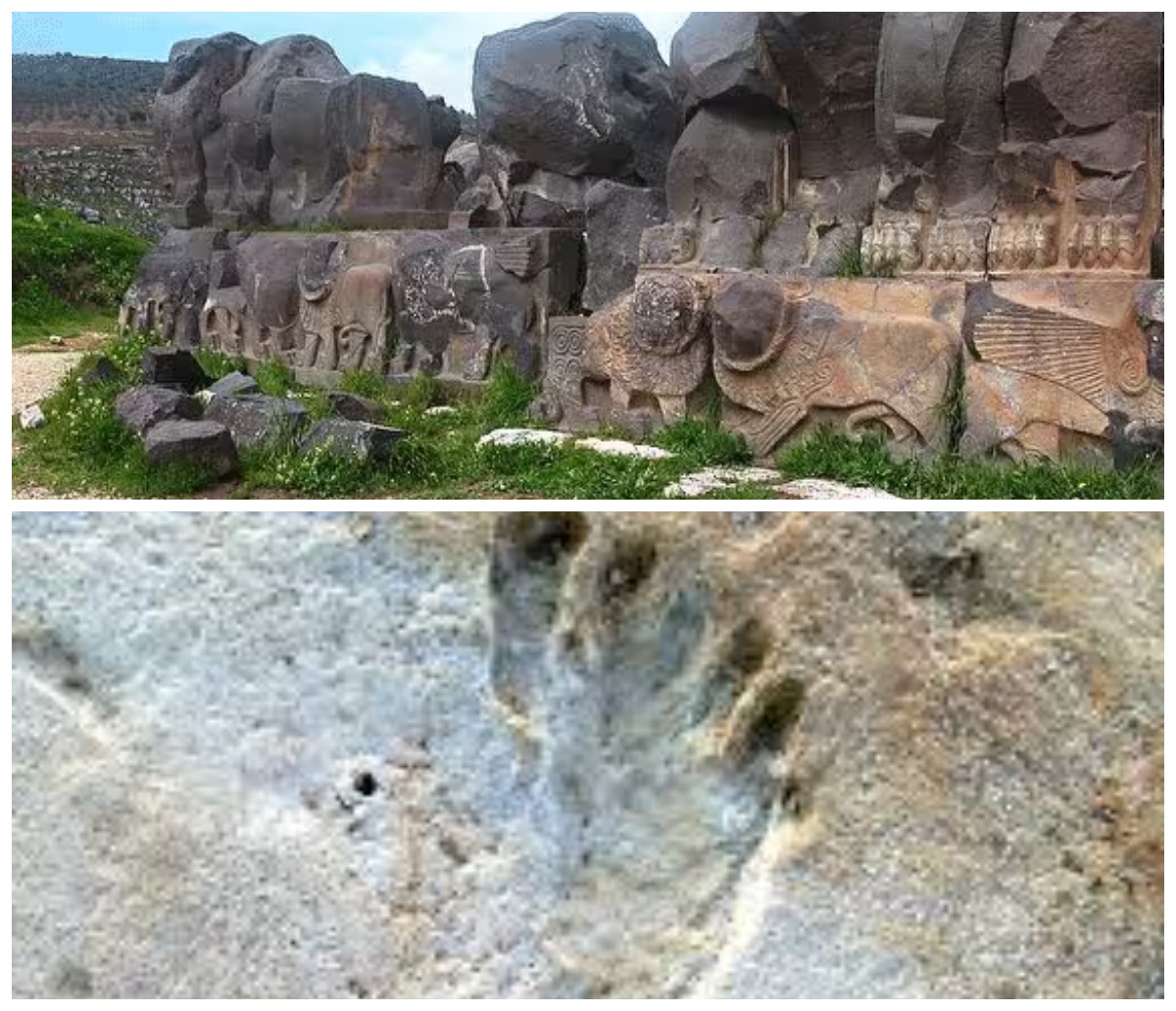 Arkeolog Ungkap Rahasia Misteri Jejak Kaki Raksasa di Reruntuhan Ain Dara 