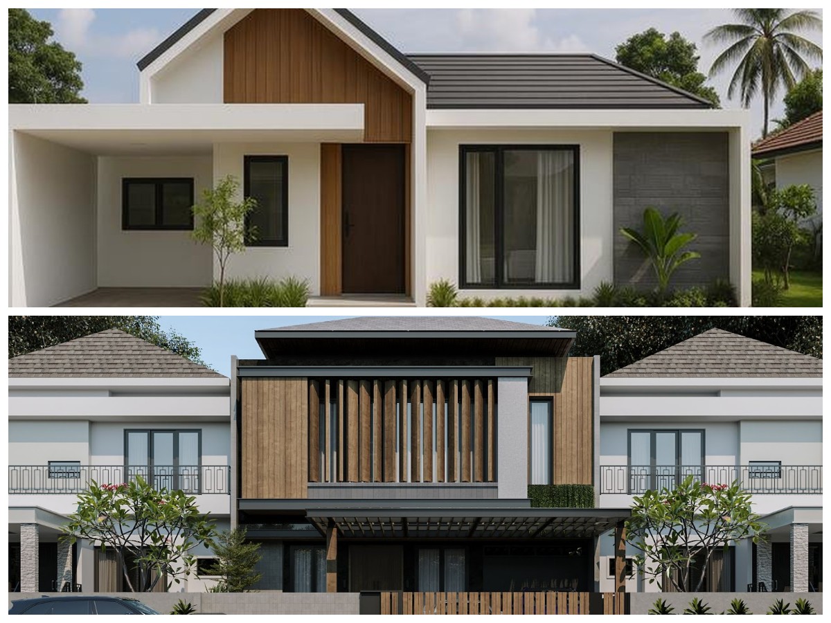 Model Fasad Rumah Minimalis Paling Trendy 2025: Elegan, Modern, dan Bikin Terpukau!