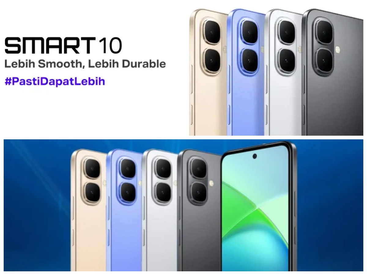 Resmi Rilis! Infinix Smart 10 Tawarkan Spek Melimpah di Harga 1 Jutaan