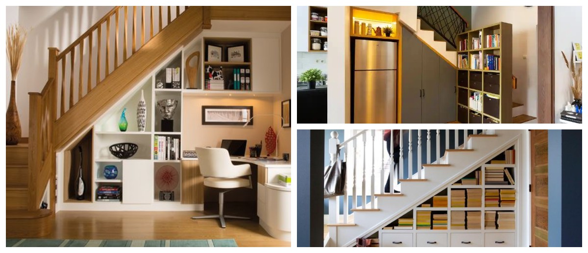 Tak Terpakai Jadi Berguna! 7 Ide Ruang Bawah Tangga untuk Ruang Kerja dan Kamar Mandi