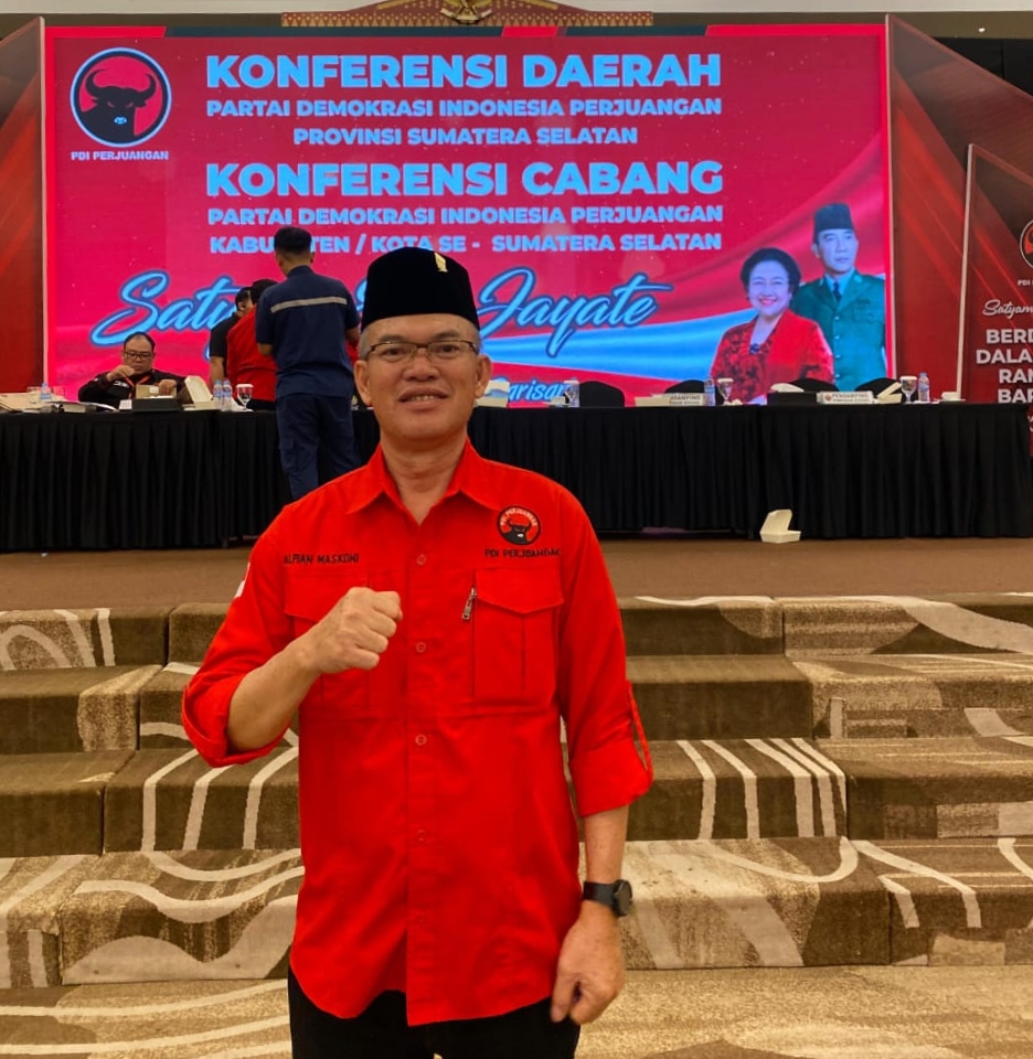 Alpian Maskoni Resmi Pimpin DPC PDI Perjuangan Kota Pagar Alam, Siap Perkuat Soliditas Partai