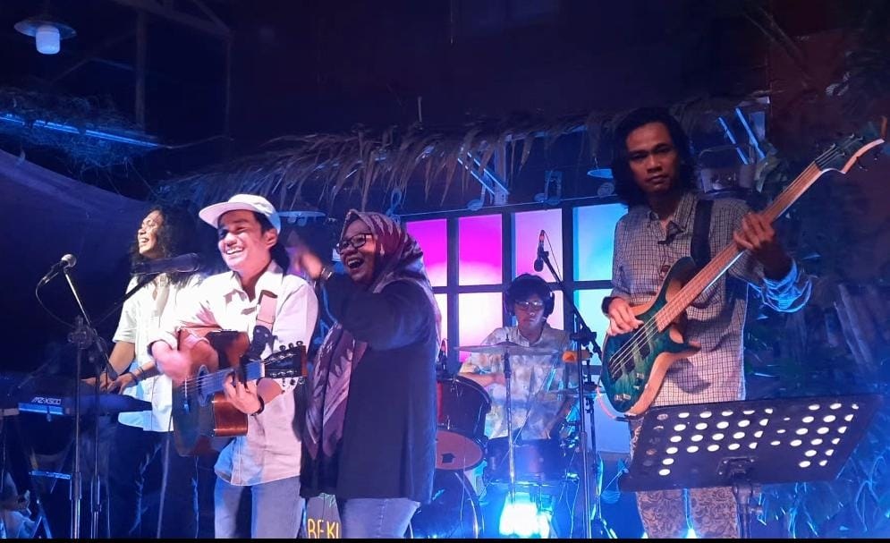 Andre Bekubang Band Sukses Gelar Showcase Perdana di Pagar Alam