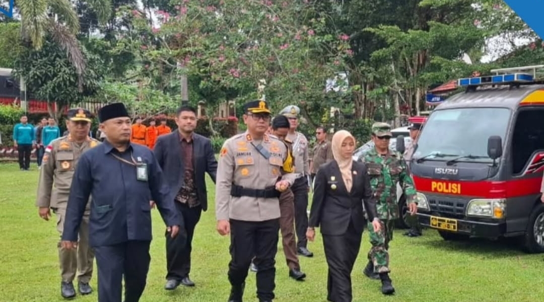 Polres Pagaralam Gelar Apel Operasi Lilin Musi 2025, Siap Wujudkan Nataru Aman dan Kondusif