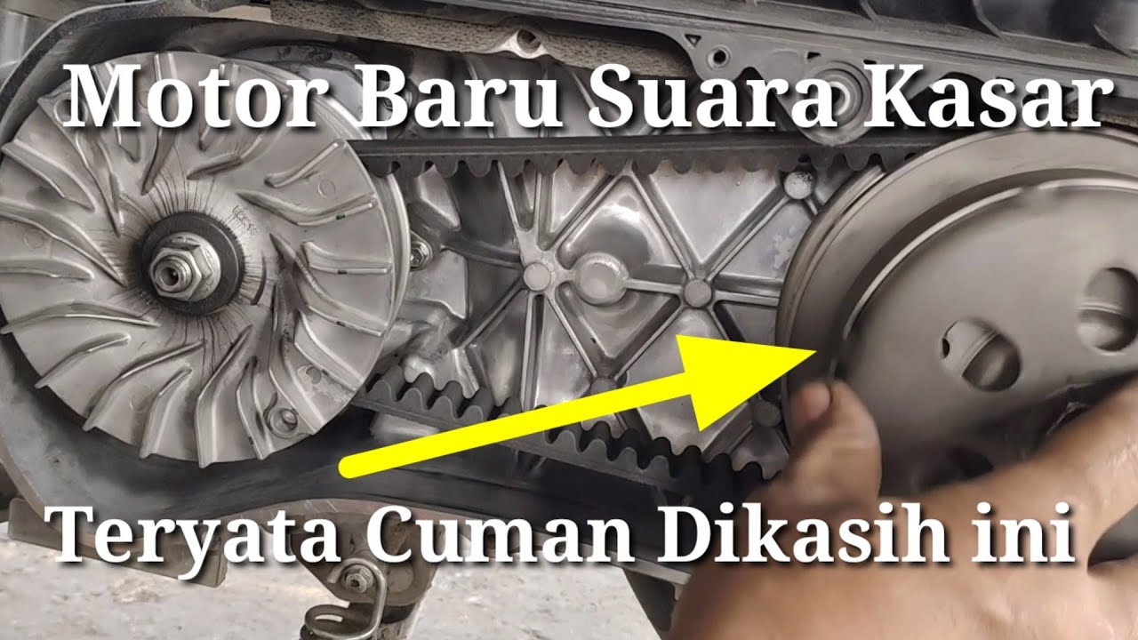 Lakukan 6 Tips Ini jika Ada Suara Kasar Dan Aneh Di Motor Matic Kamu, Dijamin Aman!