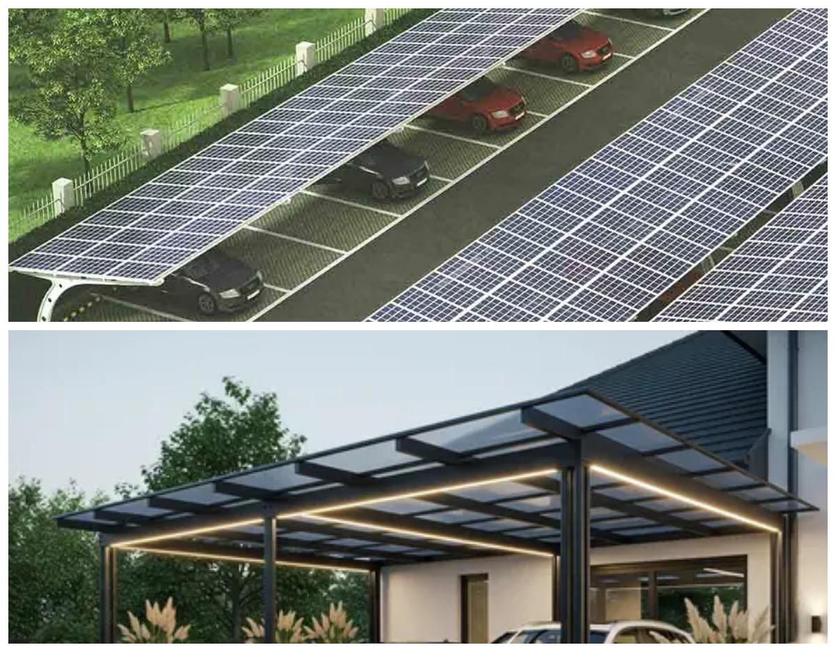 7 Desain Carport Minimalis dengan Atap Solar Panel: Solusi Hunian Estetik yang Bikin Tagihan Listrik Anjlok!