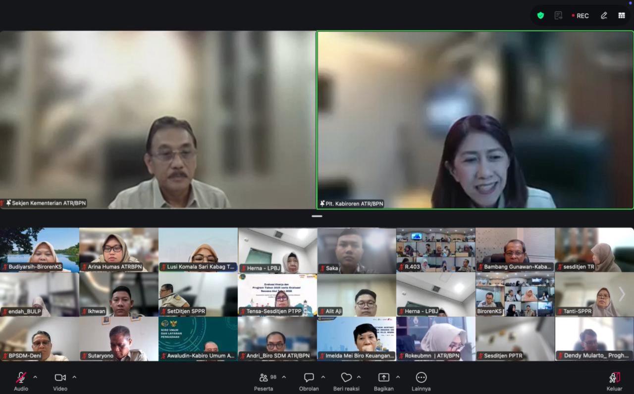 Susun Anggaran 2027, ATR/BPN Prioritaskan Efisiensi dan Peningkatan Layanan Publik