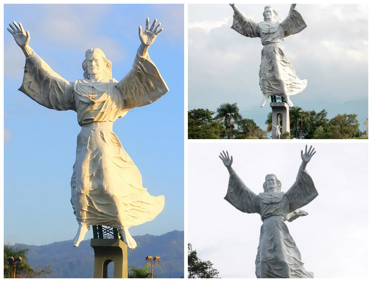 Monumen Yesus Memberkati: Simbol Iman yang Menjulang di Langit Manado!