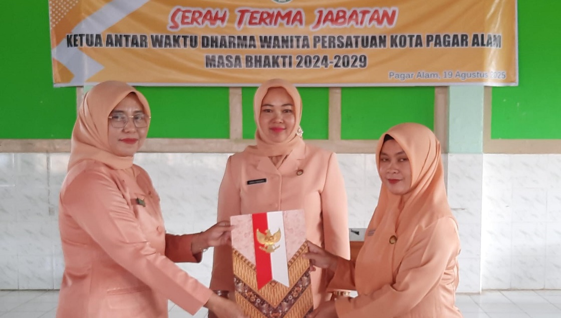 Jabat Ketua DWP Pagar Alam, Reni Zaily : Perkuat Sinergi Pemberdayaan Perempuan