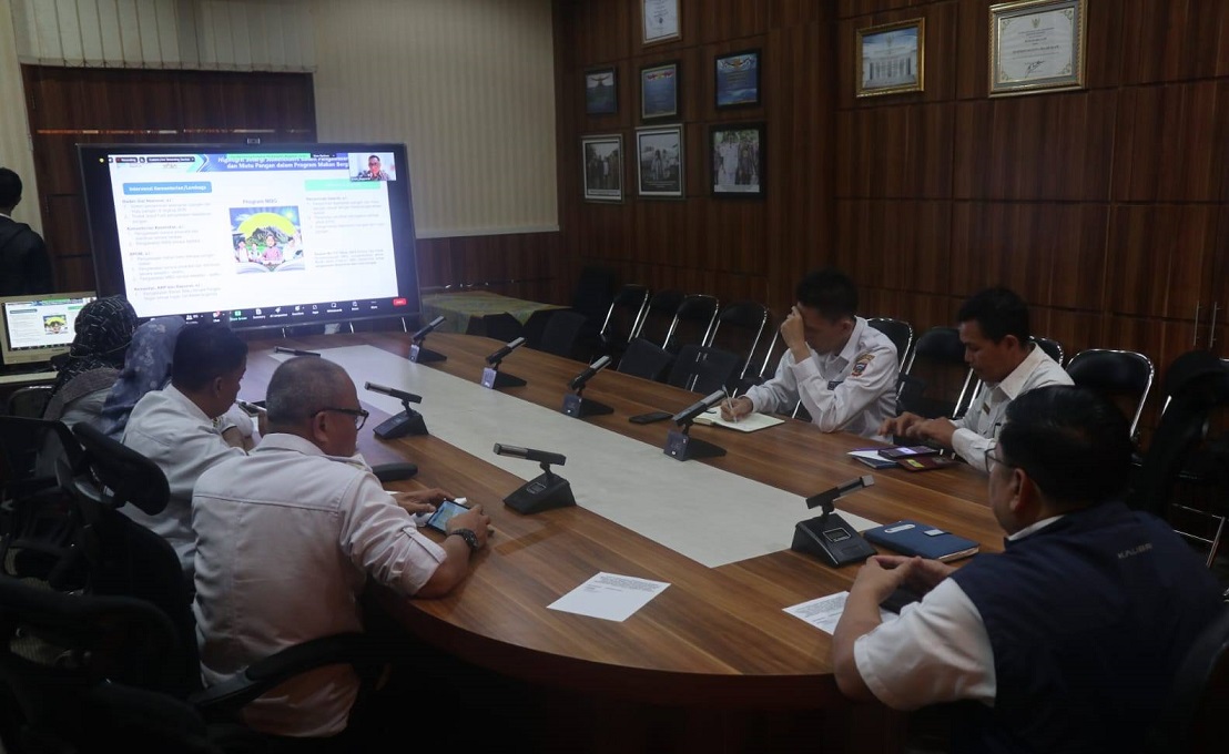 Perkuat Pelaporan ProSN, Sekda Ikuti Sosialisasi Kepmendagri 2026