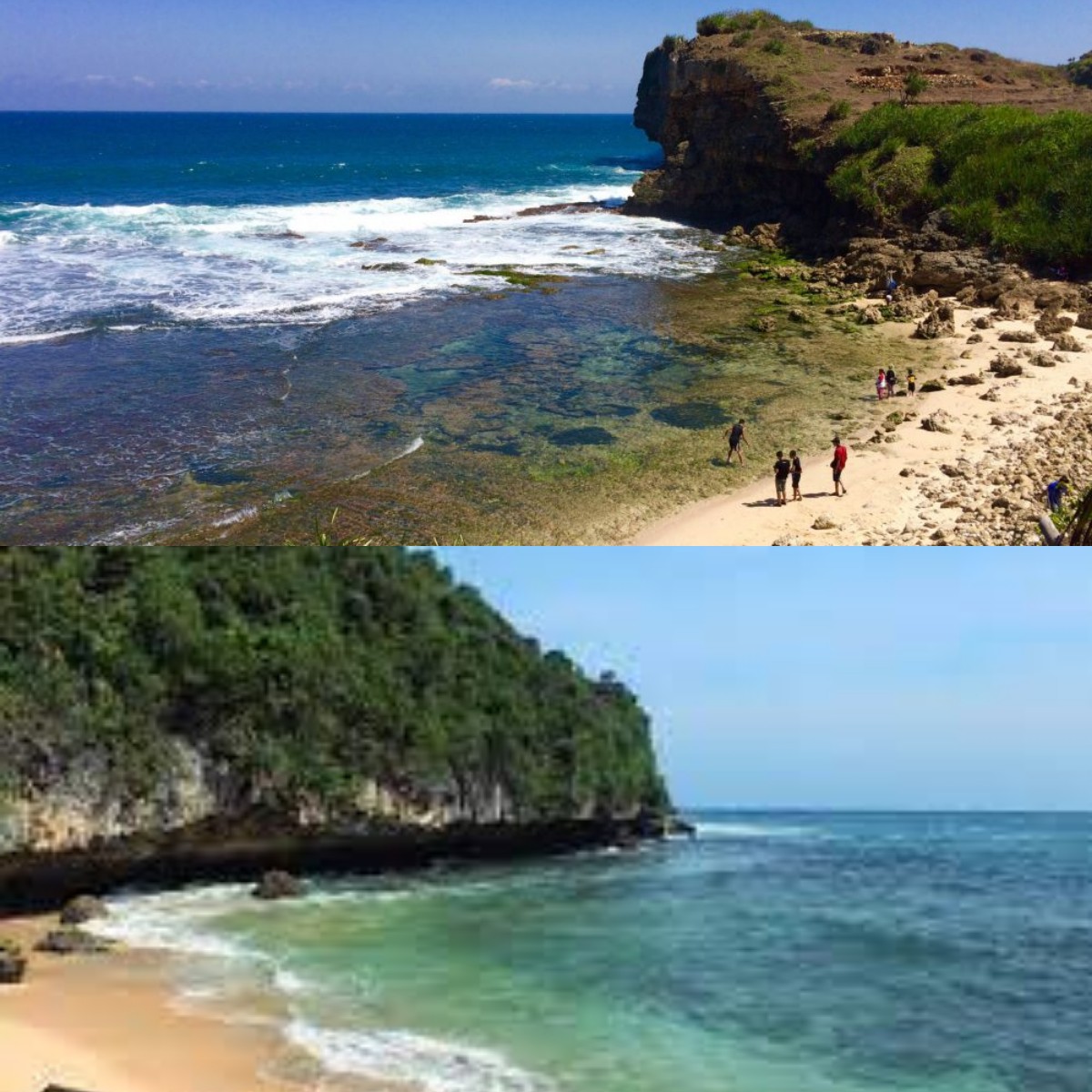 Menikmati Surga Tersembunyi di Pantai Drini Jogja yang Bakal Bikin Kamu Betah Disini! 