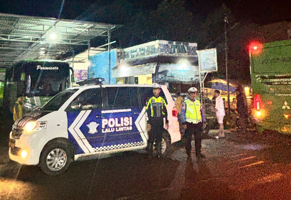Pantau Arus Lalin Malam Weekend, Satlantas Terjunkan Patroli KTL