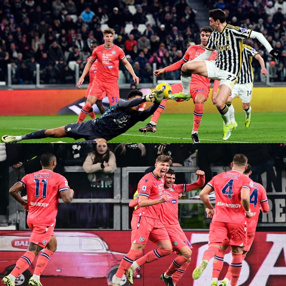 Telan Kekalahan Kontra Udinese, Juventus Gagal Dekati Inter Milan