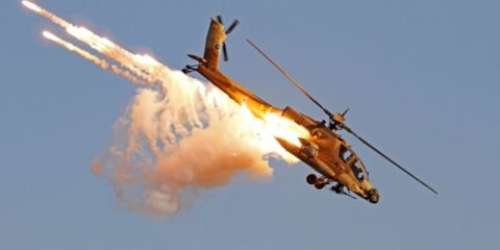 Israel Murka, Helikopter Serang AH-64 Apache ‘Guyur’ Hamas Dengan M230 Chain Gun Dan Rudal Hellfire