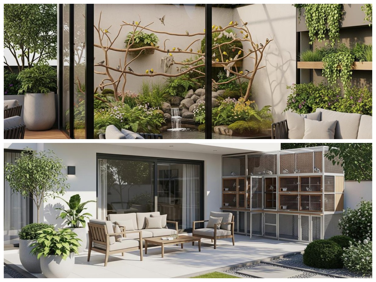 Inspirasi Teras Rumah Dekat Kandang Burung: Sudut Santai Asri dengan Nuansa Alam yang Hidup