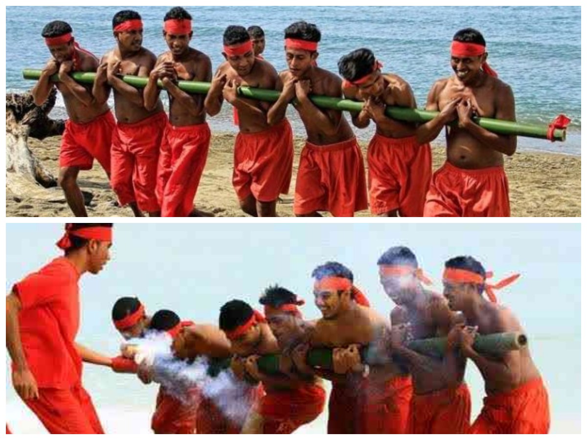 Menyelami Tradisi Bambu Gila: Warisan Leluhur Penuh Magi dari Maluku