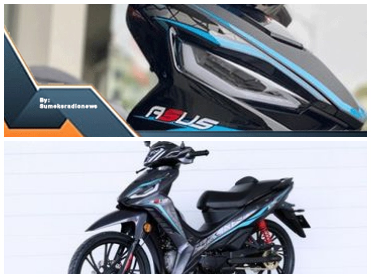 Asus 125: Motor Bebek Sporty dengan Performa Unggul, Menjadi Tantangan Baru untuk Honda Supra X 125