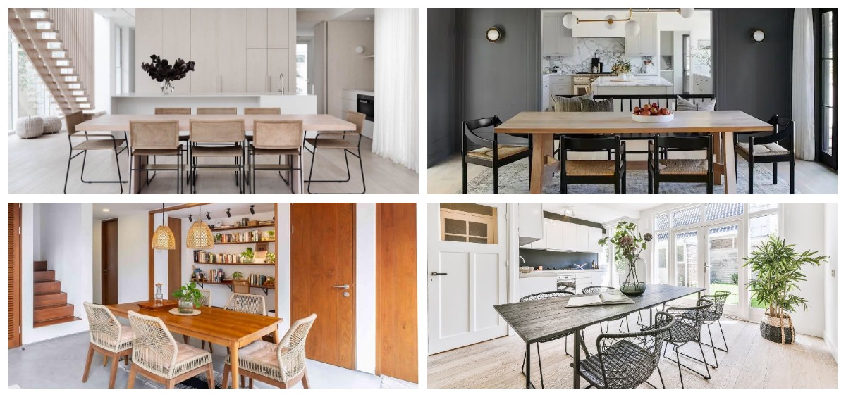 Nyaman dan Estetik, Ini 12 Desain Ruang Makan Minimalis Modern Favorit