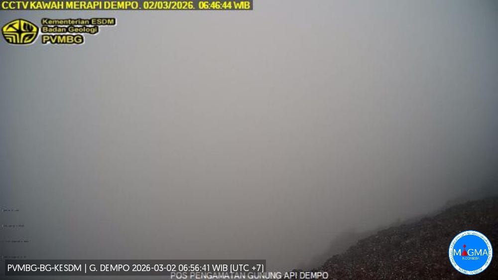 Aktivitas Terbaru Gunung Dempo Pagar Alam: Gempa Low Frekuensi dan Tektonik Jauh Terekam