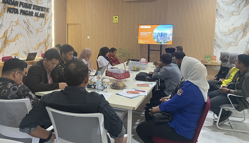 Sempurnakan Pelayanan Statistik, BPS Kota Pagar Alam Gelar Konsultasi Publik