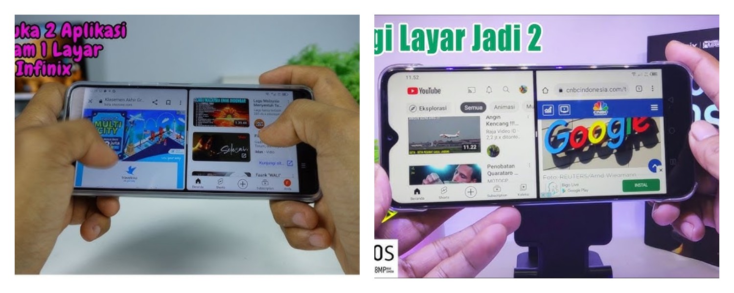 Split Screen di HP Infinix, Cara Cepat dan Praktis Agar Multitasking Lebih Lancar