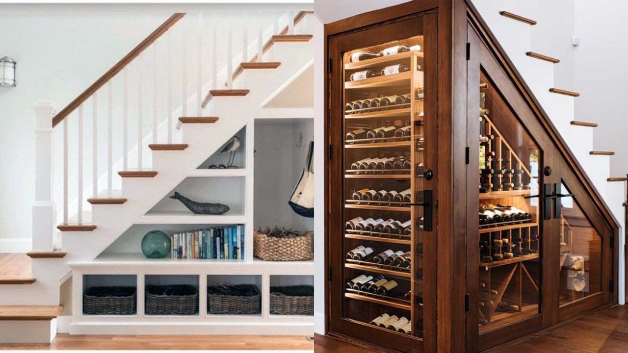 Inspirasi Lemari Bawah Tangga, Solusi Fungsional dan Estetik untuk Rumah Minimalis!