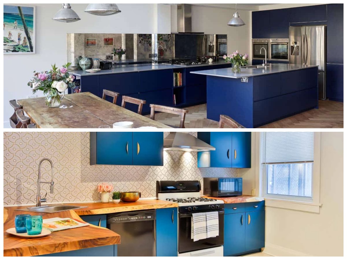 Ide Dapur Bernuansa Biru Modern yang Estetik, Bikin Ruangan Terlihat Lebih Berkelas