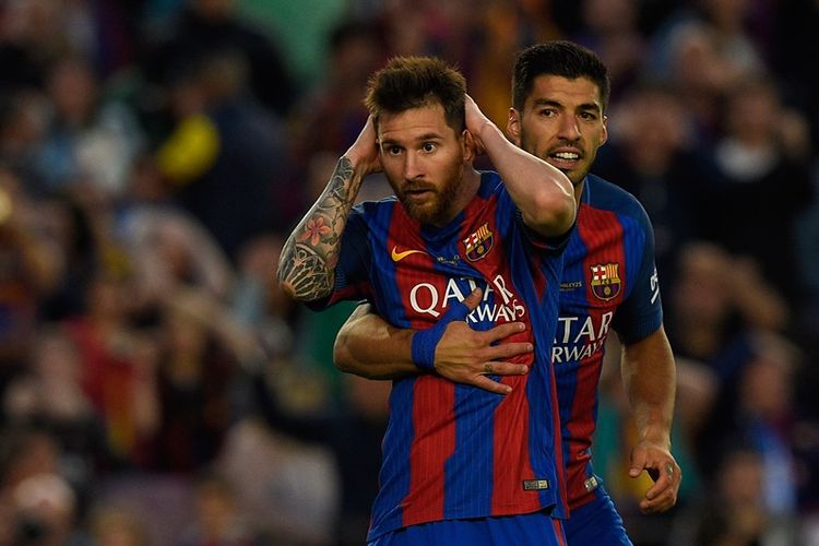 REKOR LAGI, Lionel Messi Samai Pencapaian Luis Suarez!