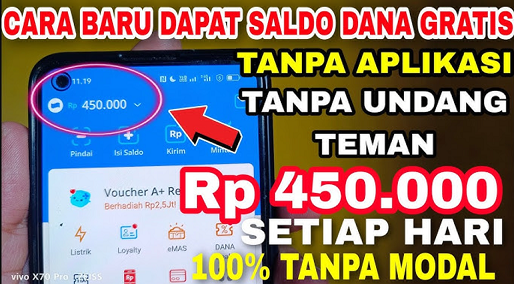 Bagaimana Bisa Mendapatkan Saldo DANA Gratis Setiap Hari? Ini Caranya!