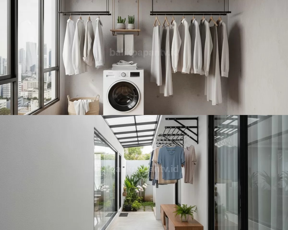 Solusi Hemat Ruang untuk Rumah Minimalis Tanpa Renovasi: Rumah Rapi, Pakaian Cepat Kering!