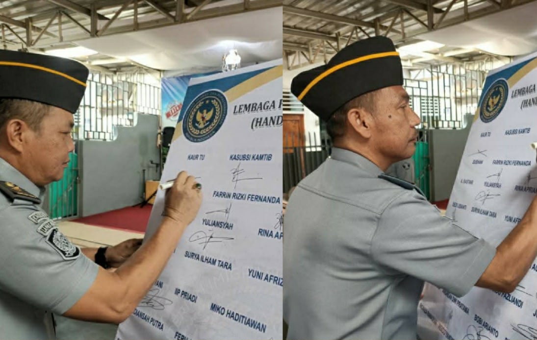 Deklarasi Zero Halinar, Yoshar Julizar : Komitmen Menuju Lapas Bersih dan Bermartabat