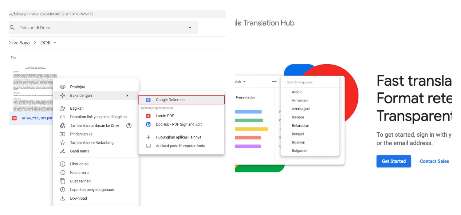 Translate Dokumen Otomatis Lewat Google Drive, Gak Perlu Aplikasi Tambahan