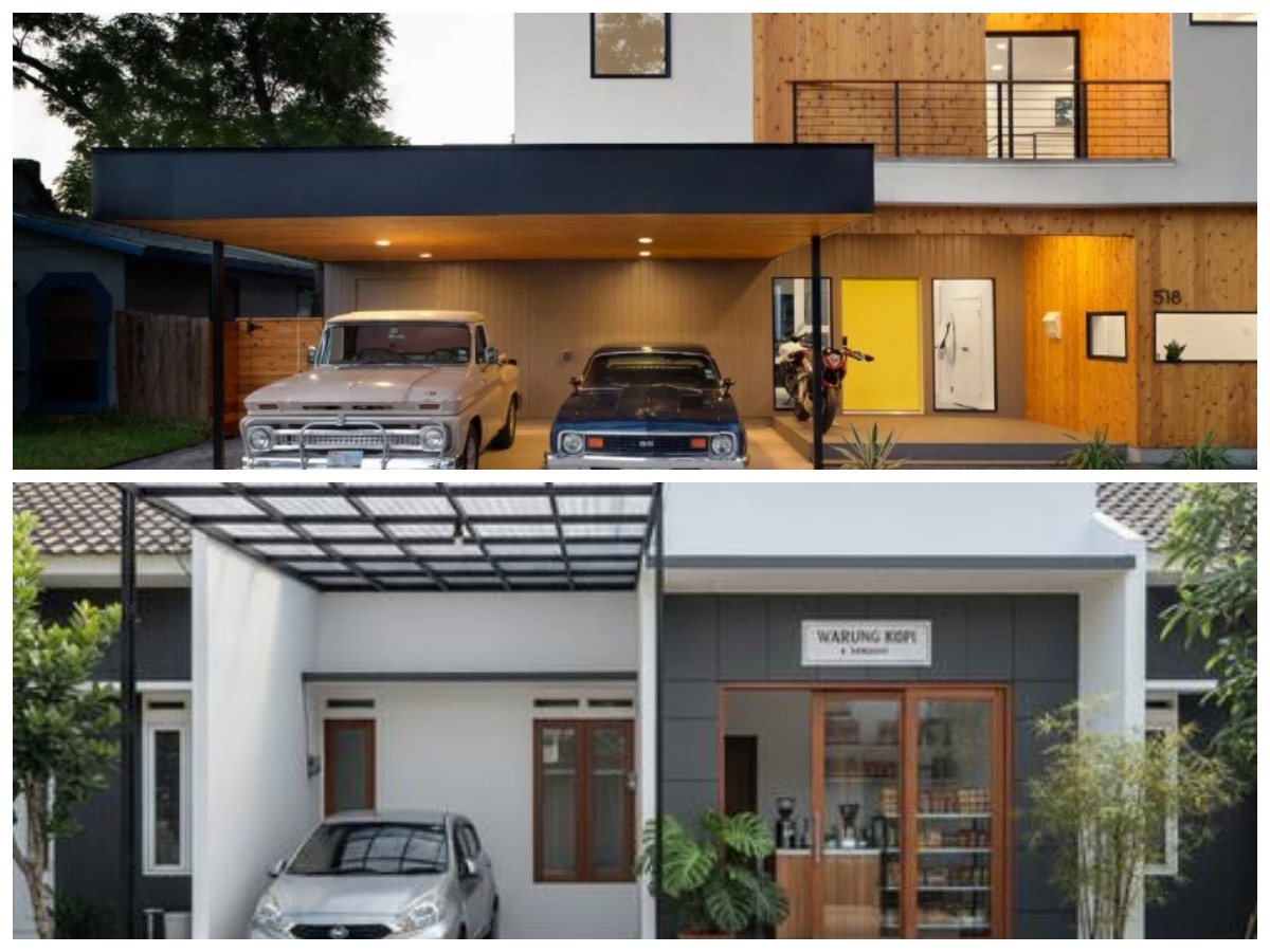 Bikin Rumah Terlihat Rapi Sejak Depan! 12 Desain Garasi Minimalis Hemat Lahan dengan Gaya Modern
