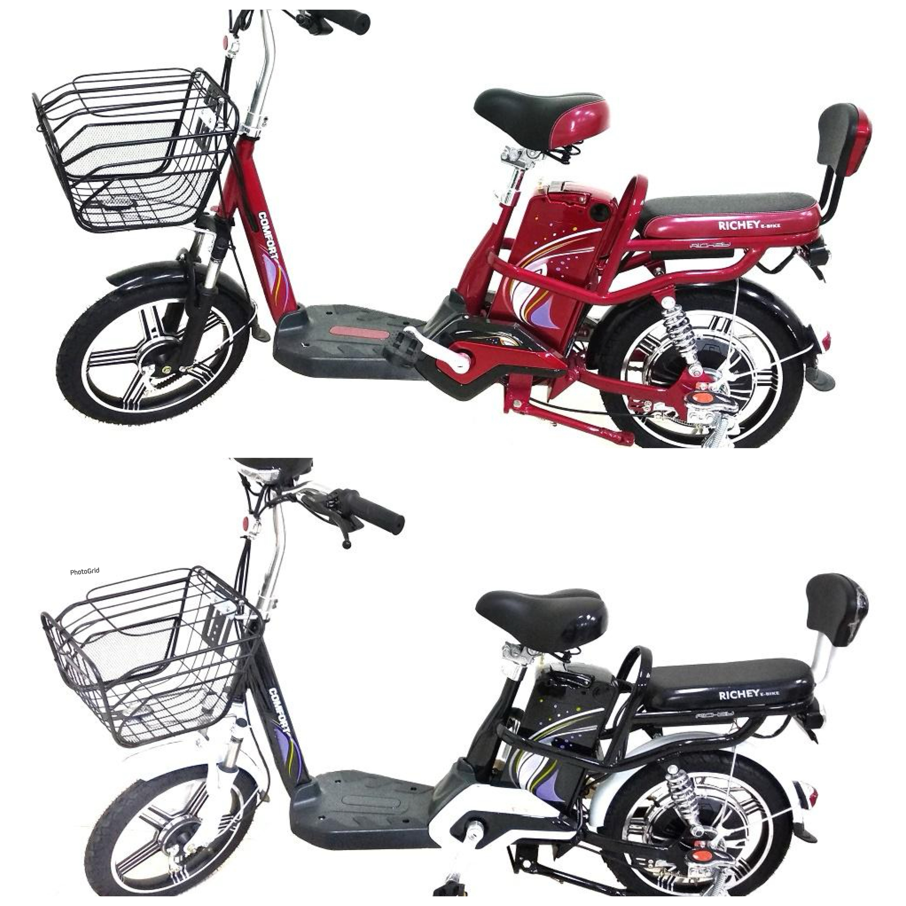 Belanja Makin Gampang! Sepeda Listrik Richey Comfort dengan Baterai Graphene Ini Ramah Emak-Emak!