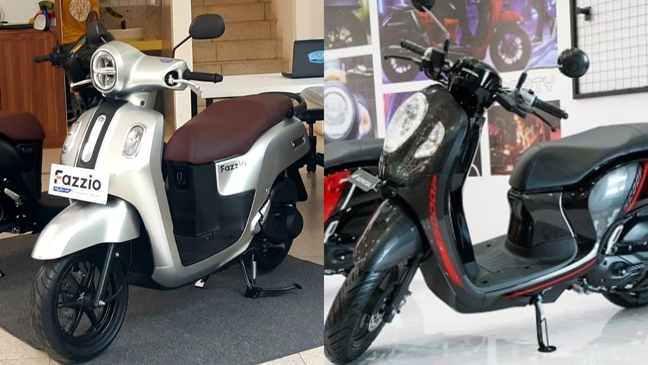 Skutik Retro Modern Terbaik di Bawah 21 Juta, Pilih Honda Scoopy  Atau Yamaha Fazzio?