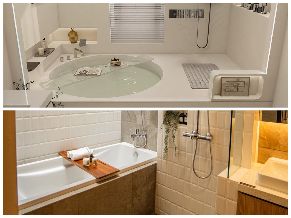Kamar Mandi Impian di Rumah: Inspirasi Bathtub dan Shower Minimalis Bernuansa Mewah
